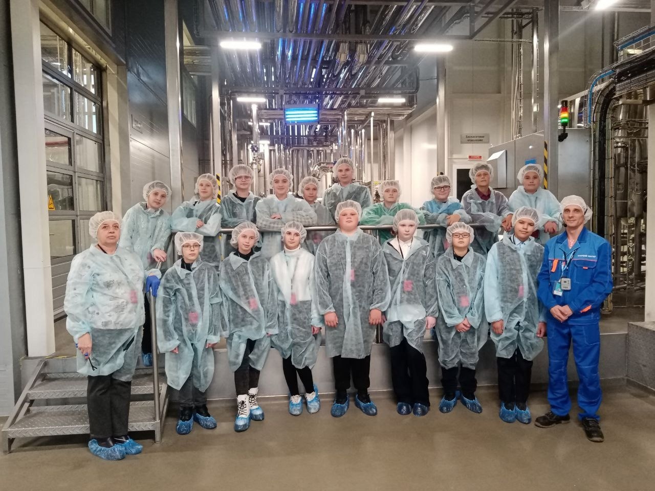 экскурсия на ООО &amp;quot;ЛебедяньМолоко&amp;quot;.